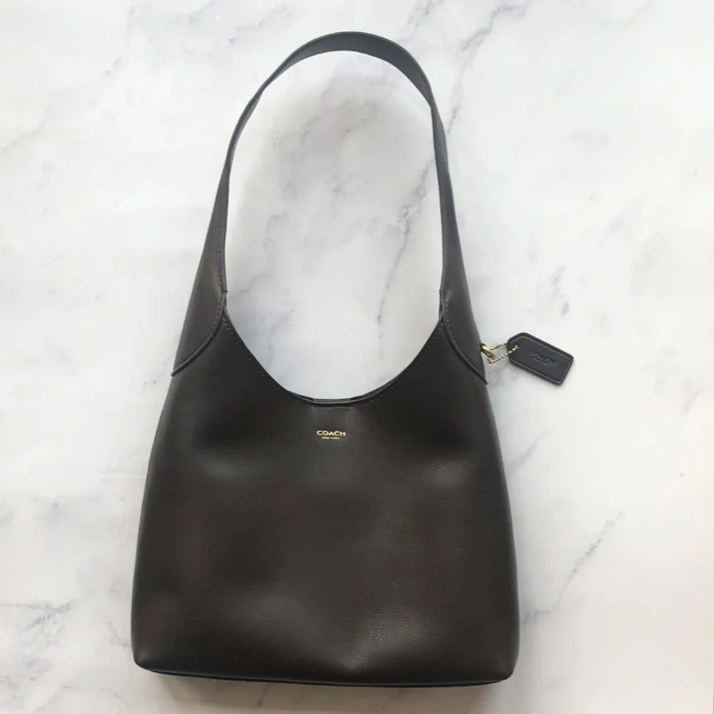 COACH Maple Leather Shoulder Bag